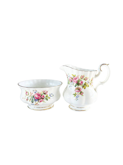 Royal Albert Tea Set - 'Moss Rose' Collection - SOSC Home