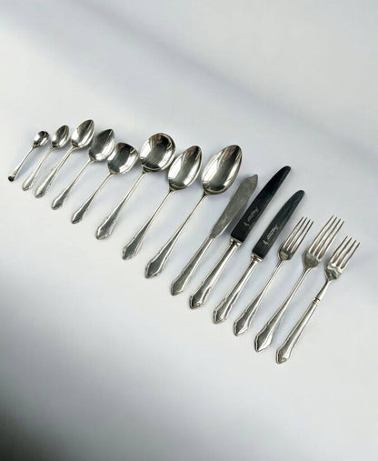 Royale Silverware Sheffield 65-Piece Cutlery Set - Classic Vintage Collection - SOSC Home