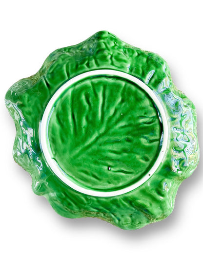 Secla Round Serving Platter - 'Cabbage Green' Collection - SOSC Home