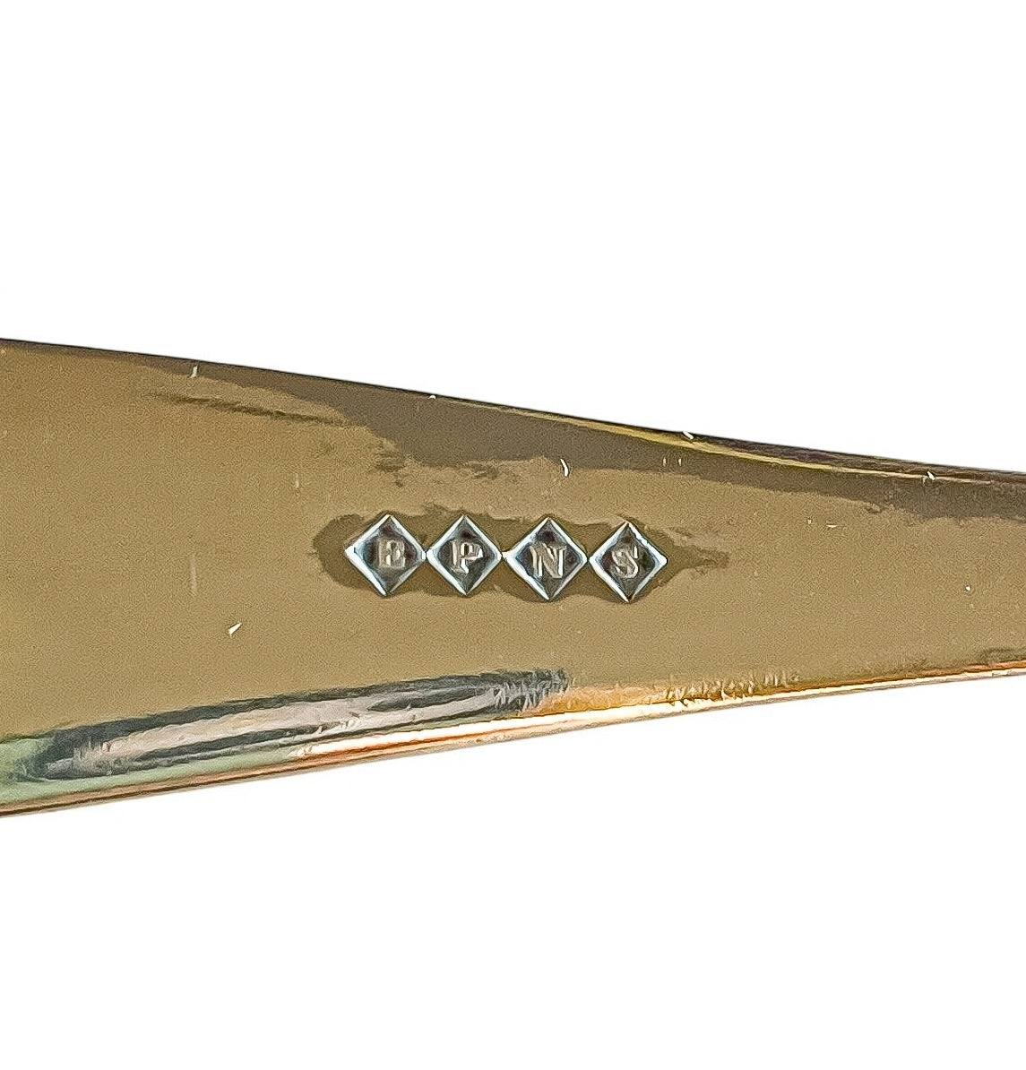 Serving Spoons in Original Satin-Lined Box | Grape Motif - SOSC Home