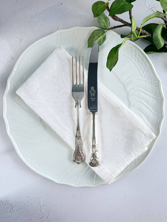 Sheffield Cutlery Co. Set of 6 Dinner Knives - ‘Kings’ Pattern - SOSC Home