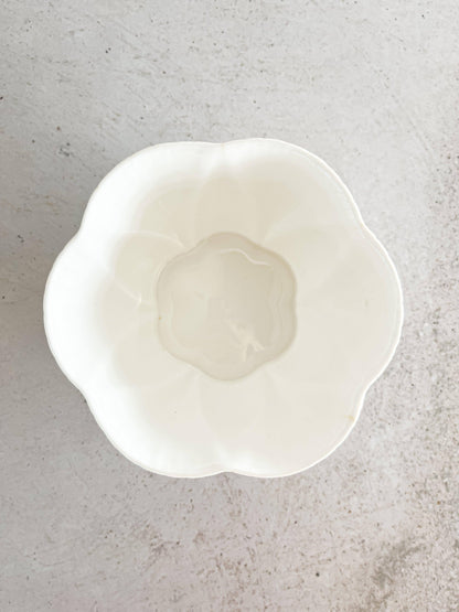 Shelley Fine Bone China Cranberry Bowl - Dainty White - SOSC Home