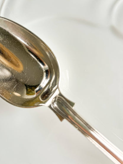 Silver-Plated Serving Spoon - 'Kings' Pattern - SOSC Home