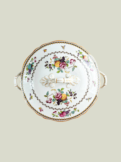 Spode Round Covered Vegetable Tureen - ‘Rockingham’ Collection (Modern Version) - SOSC Home