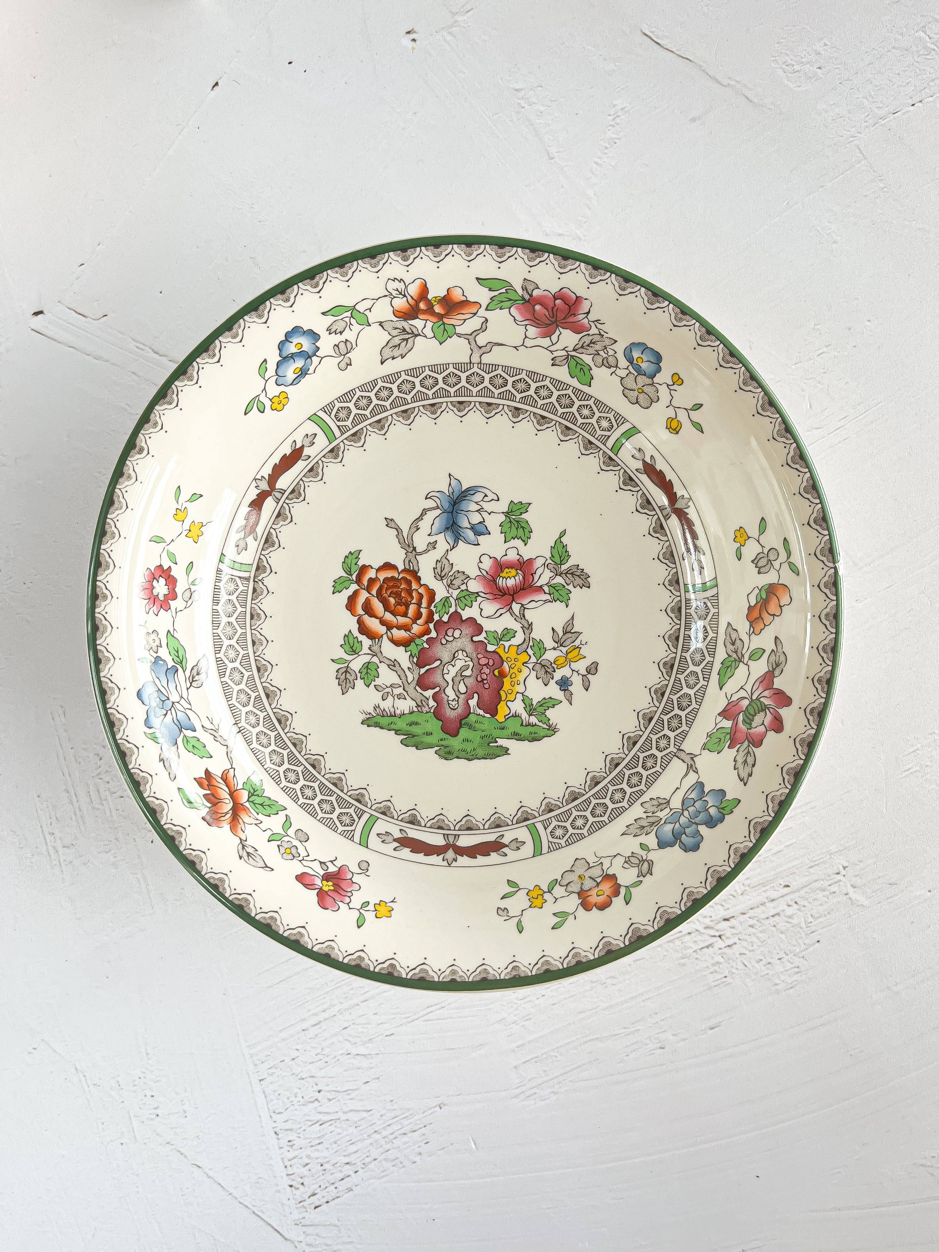 Spode Set of 6 Fruit/Dessert Bowls - 'Chinese Rose' Collection