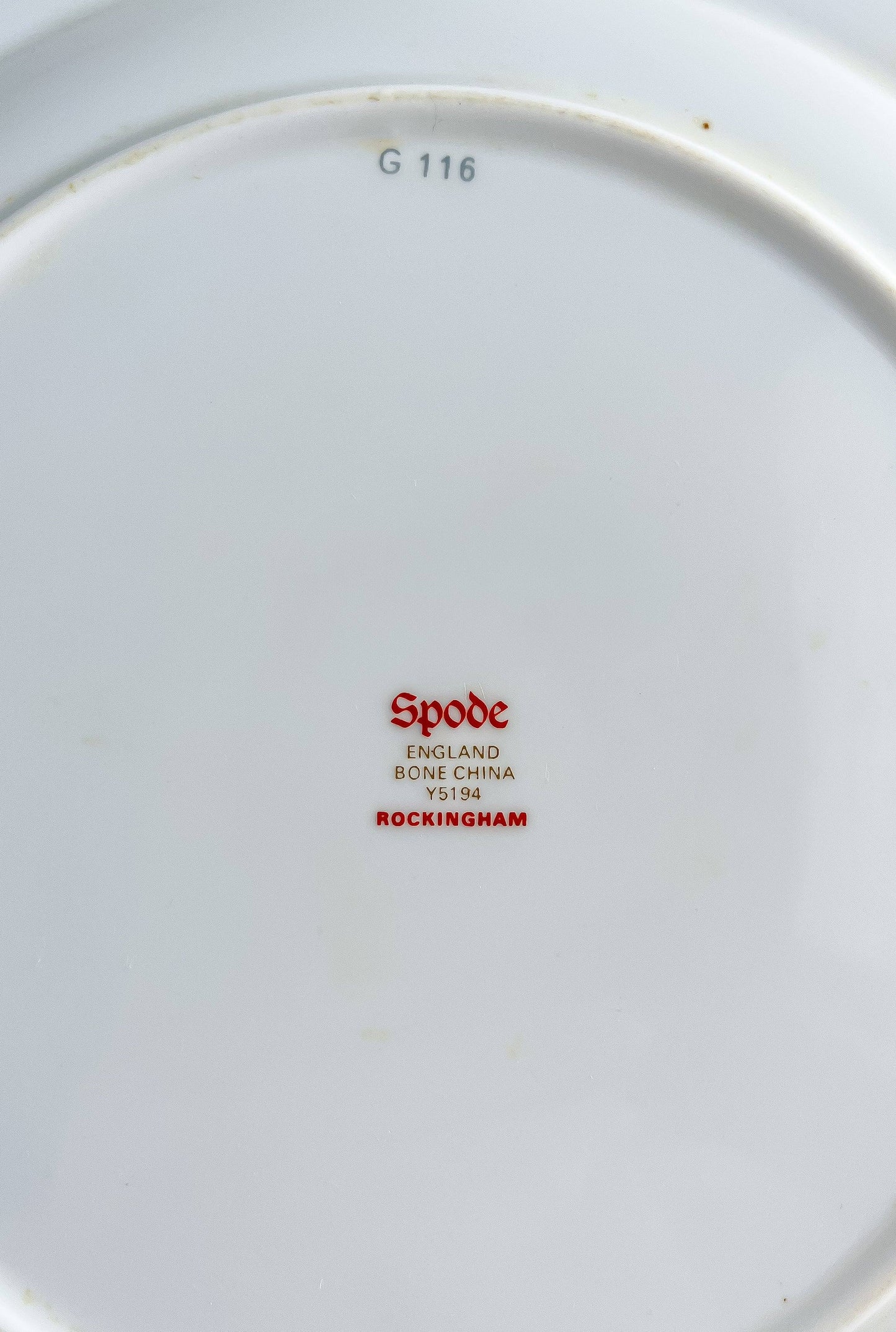 Spode Set of 6 Luncheon Plates - ‘Rockingham’ Collection (Modern Version) - SOSC Home