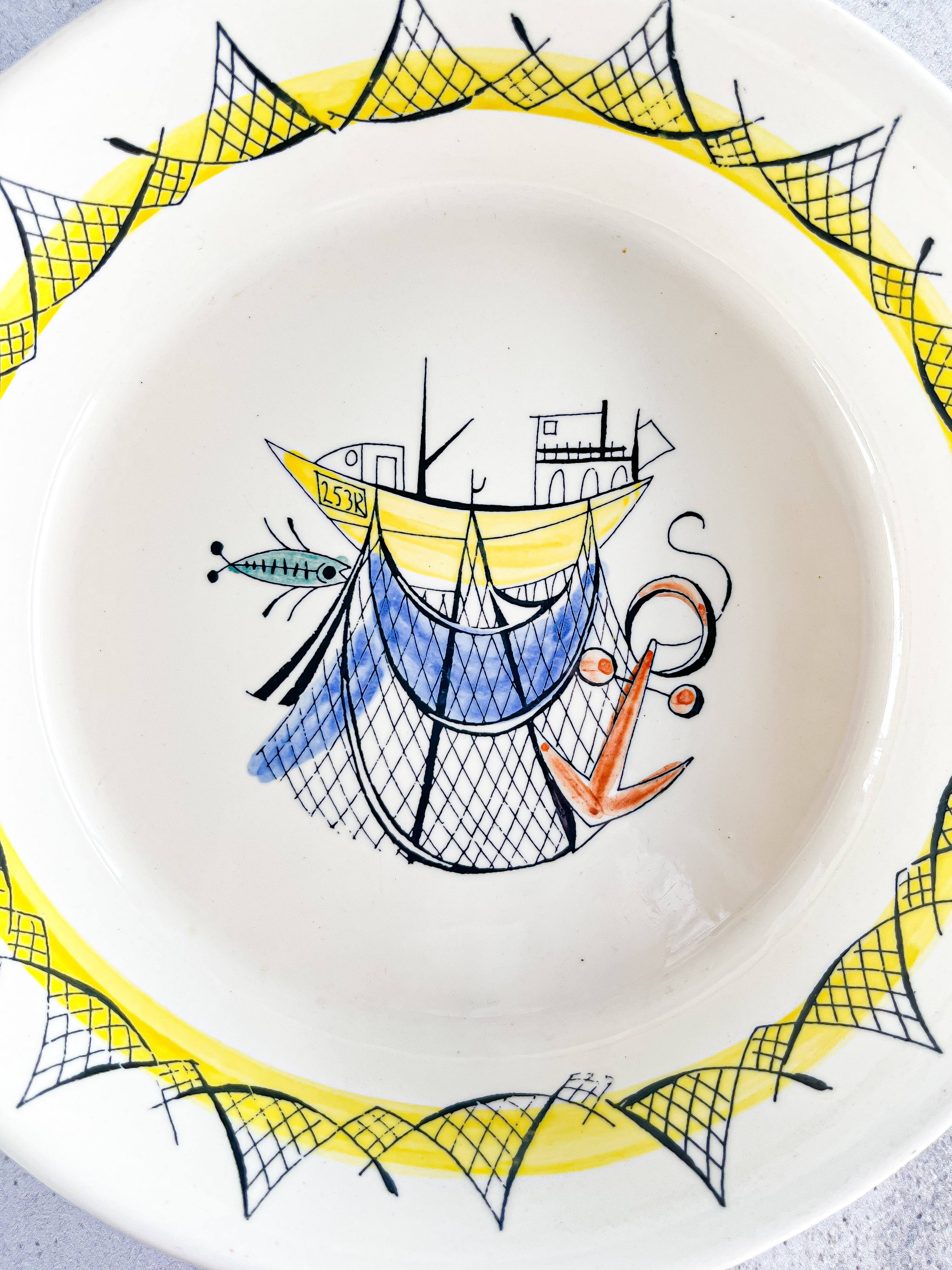 Stavangerflint Flamingo Vegetable Dish - 'Maritim' Collection