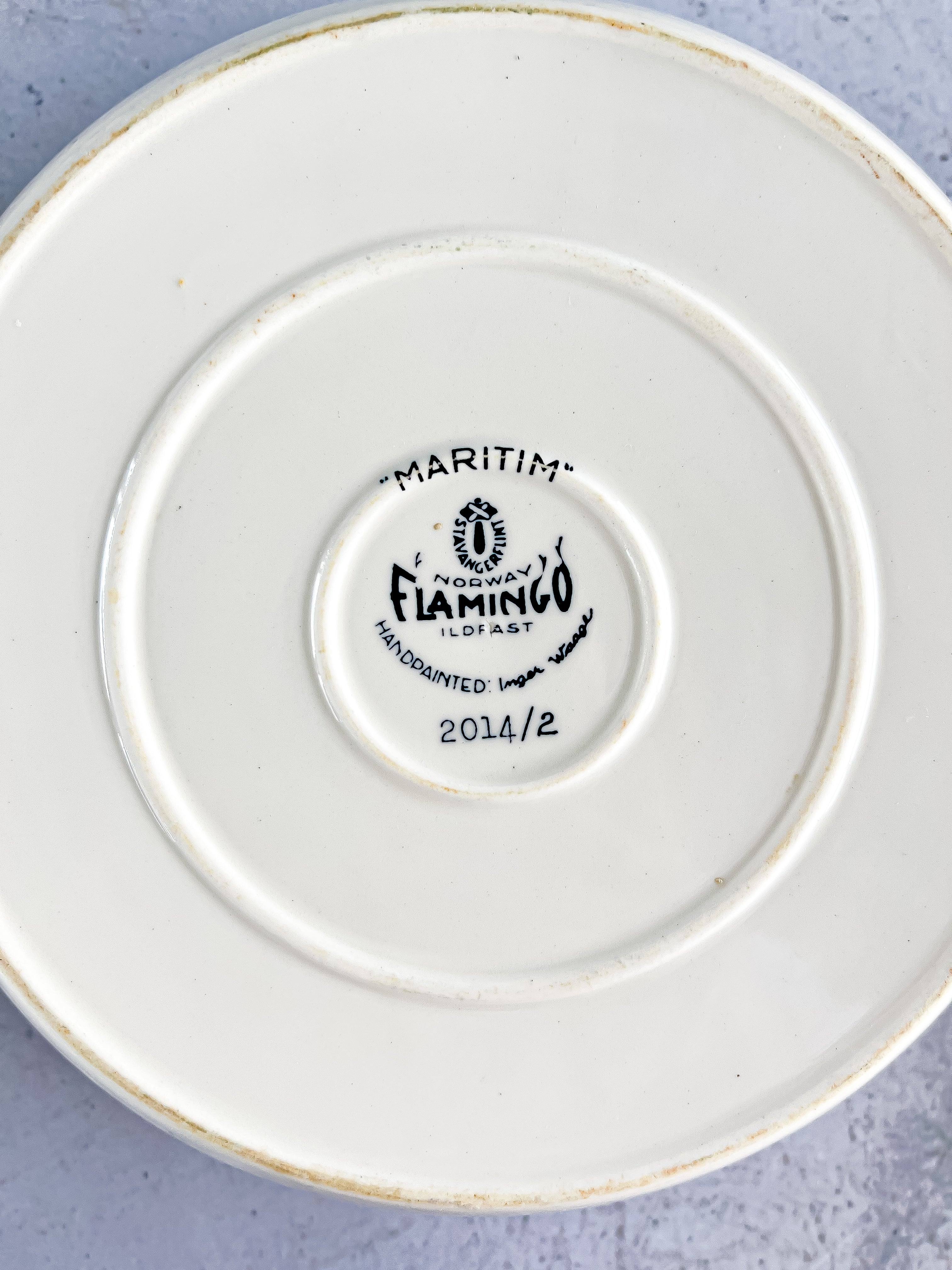 Stavangerflint Flamingo Vegetable Dish - 'Maritim' Collection