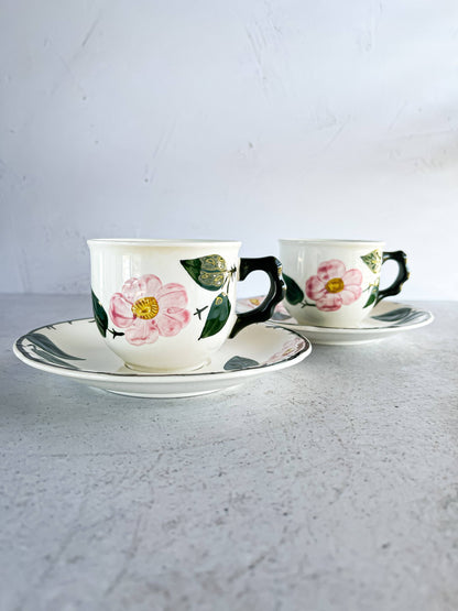 Villeroy & Boch Tea and Dessert Set - 'Wild Rose' Design - SOSC Home