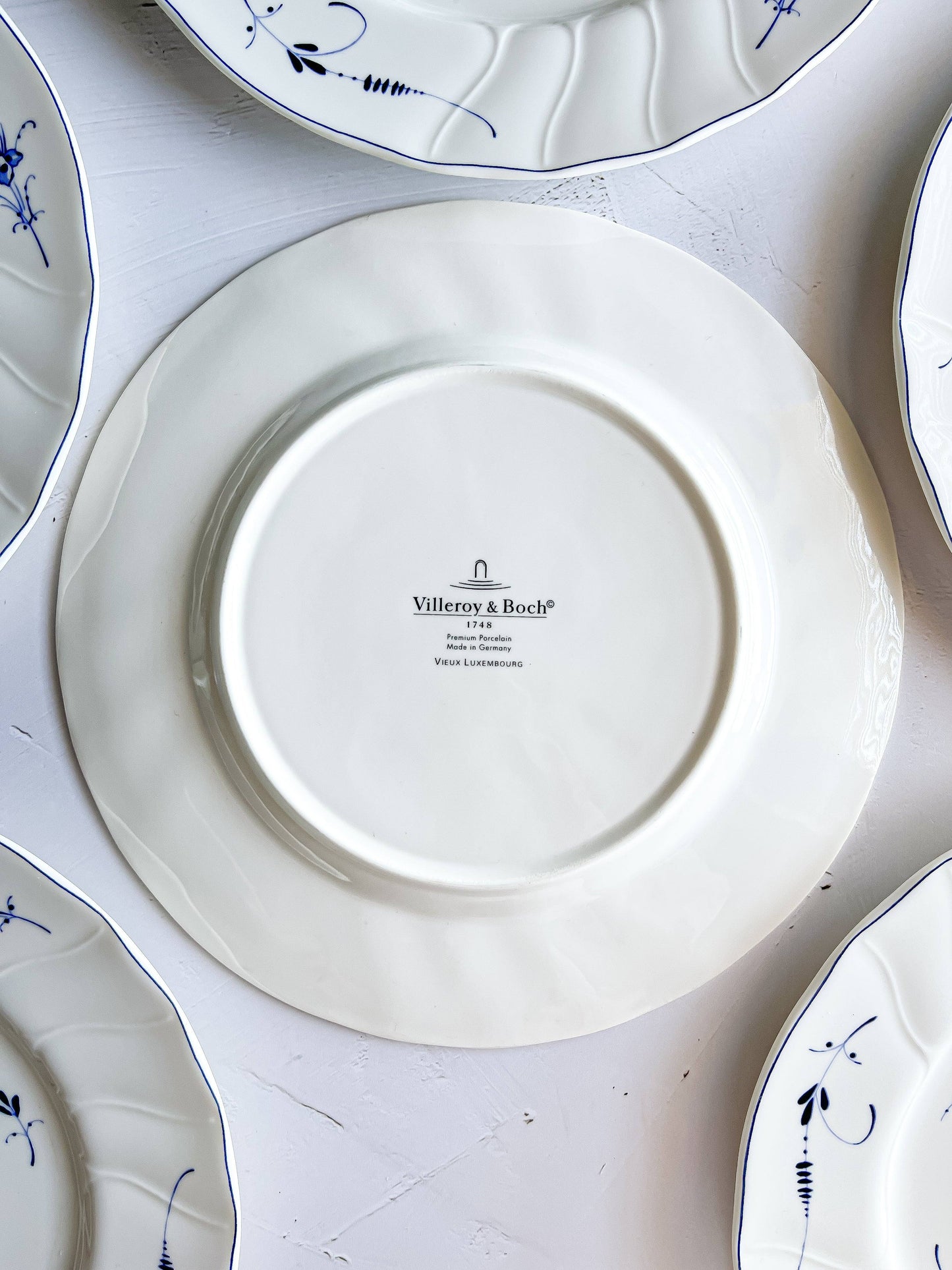 Villeroy & Boch 'Vieux Luxembourg' Dinner Plates - Set of 6 - SOSC Home