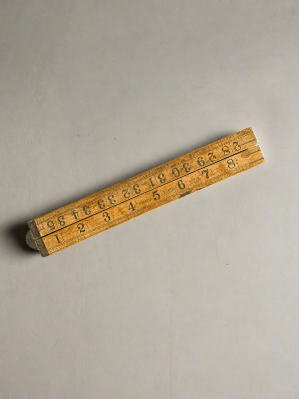 Vintage Folding Carpenter's Ruler – SOSC Home