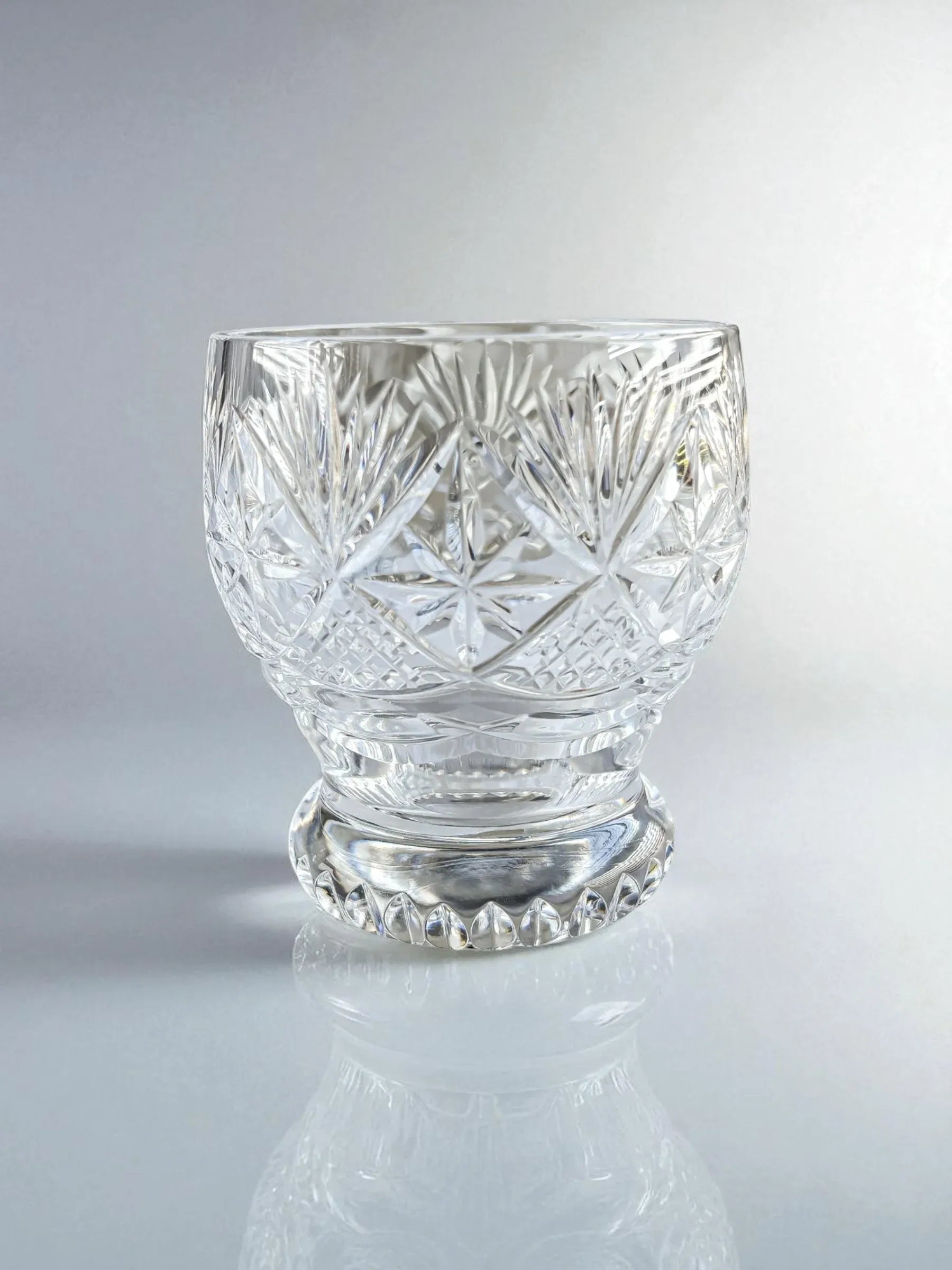 Webb Corbett Set of 6 Crystal On the Rocks Glasses | ‘Prince Regent’ Collection - SOSC Home