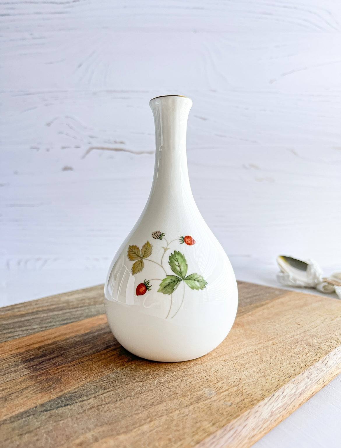 Wedgwood Bud Vase - 'Wild Strawberry' Collection - SOSC Home