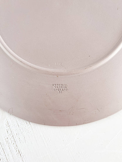 Wedgwood Jasperware Lilac Plate with - 'Aurora’ Design - SOSC Home
