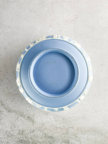 Wedgwood Jasperware Pale Blue Large Round Bowl - SOSC Home