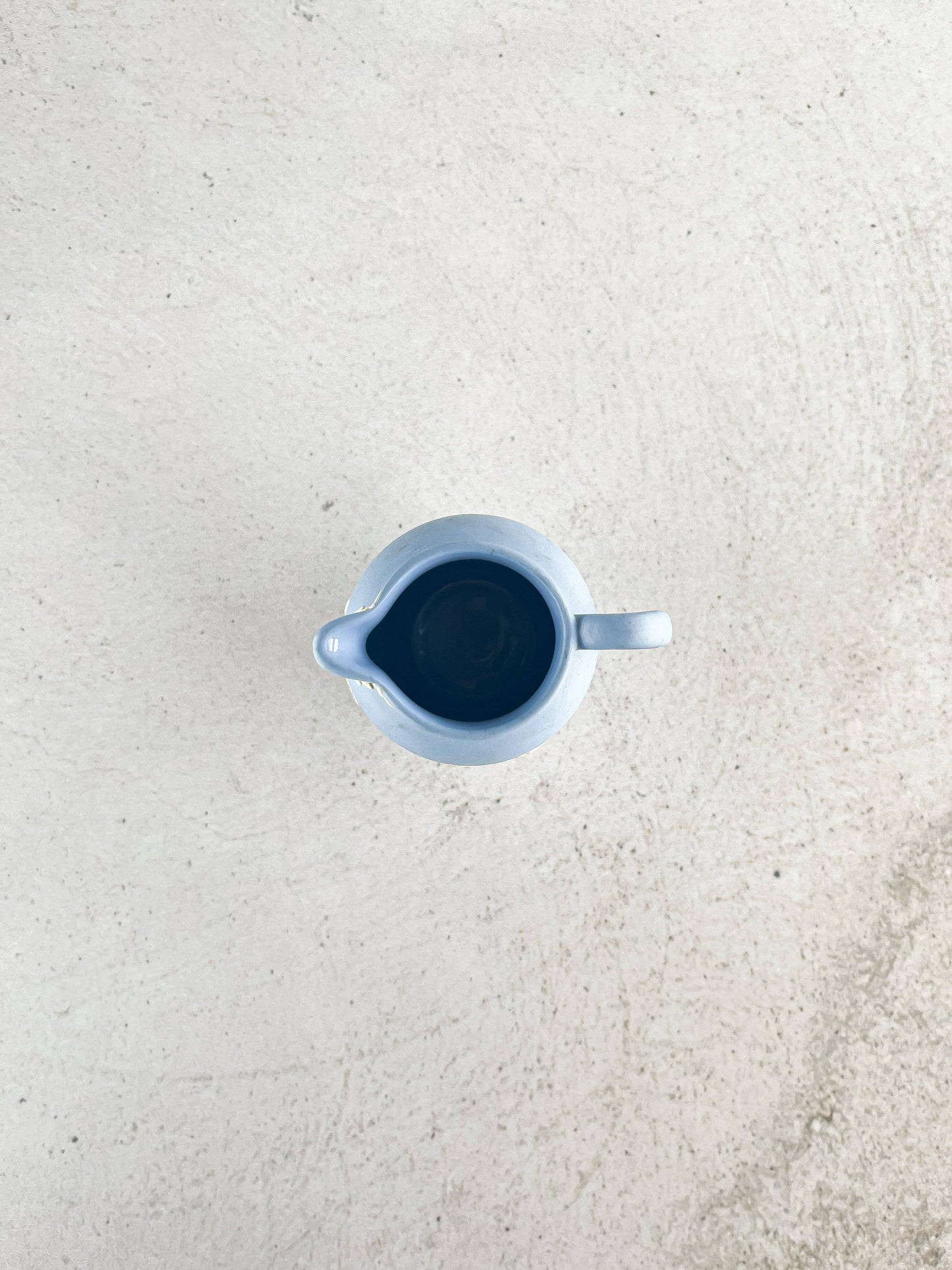 Wedgwood Jasperware Pale Blue Miniature Jug - 'Aurora' Design - SOSC Home