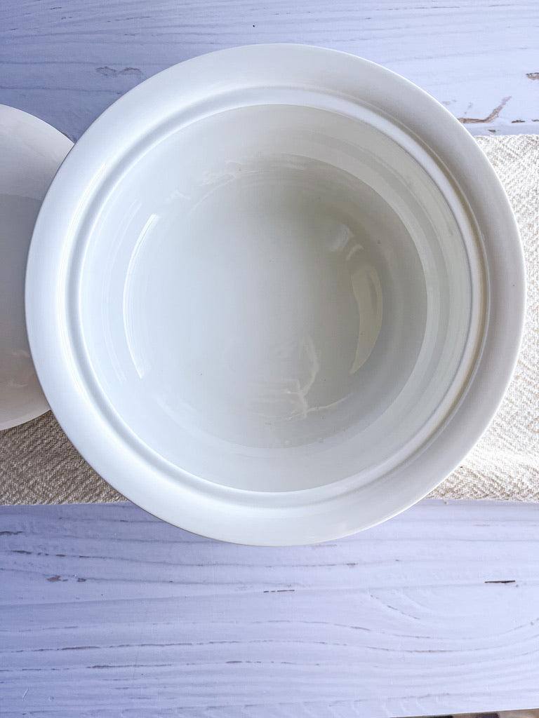 Wedgwood Lidded Serving Dish - White Collection - SOSC Home