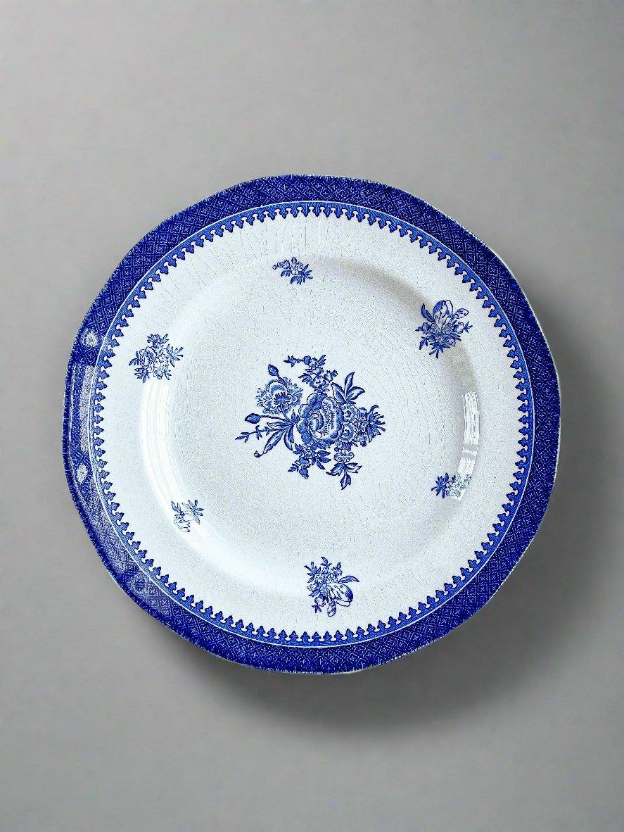 Wedgwood Luncheon Plate - ‘Mount Vernon’ Collection in Blue