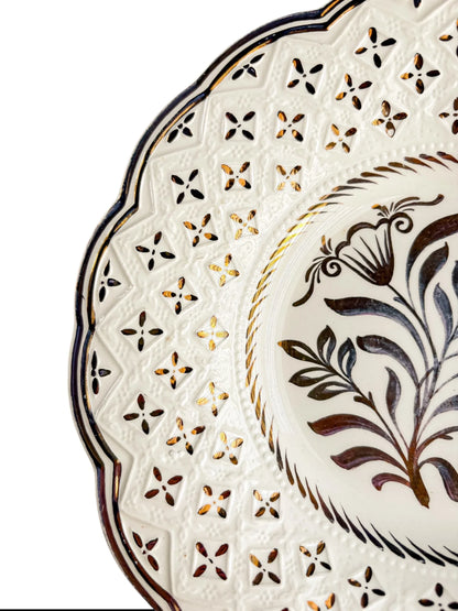 Wedgwood Queen’s Ware Salad/Dessert Plate | Pattern E5522 - SOSC Home