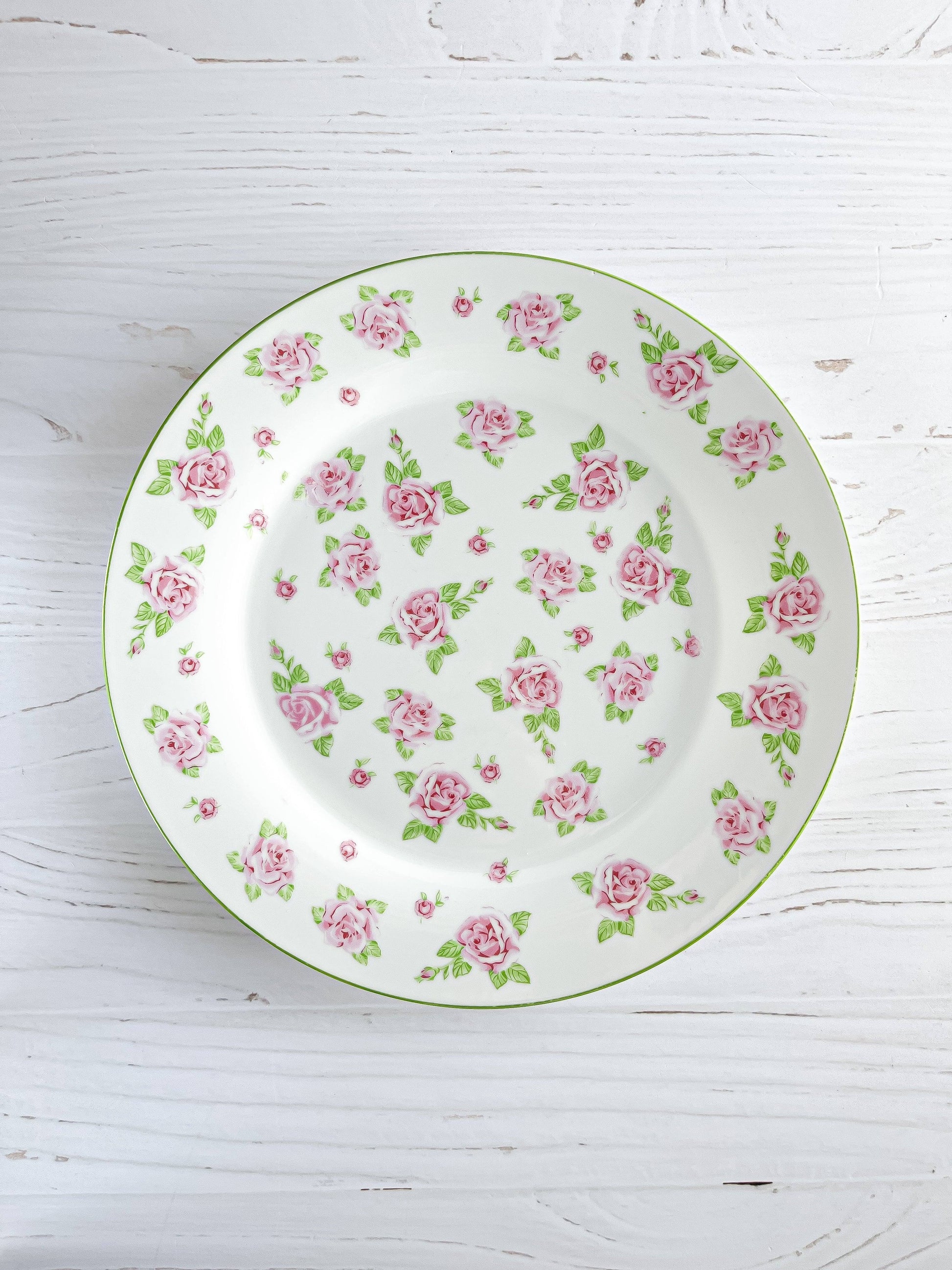 Wiesenthal Dinner Plate | 'Rose Garden' Collection - SOSC Home